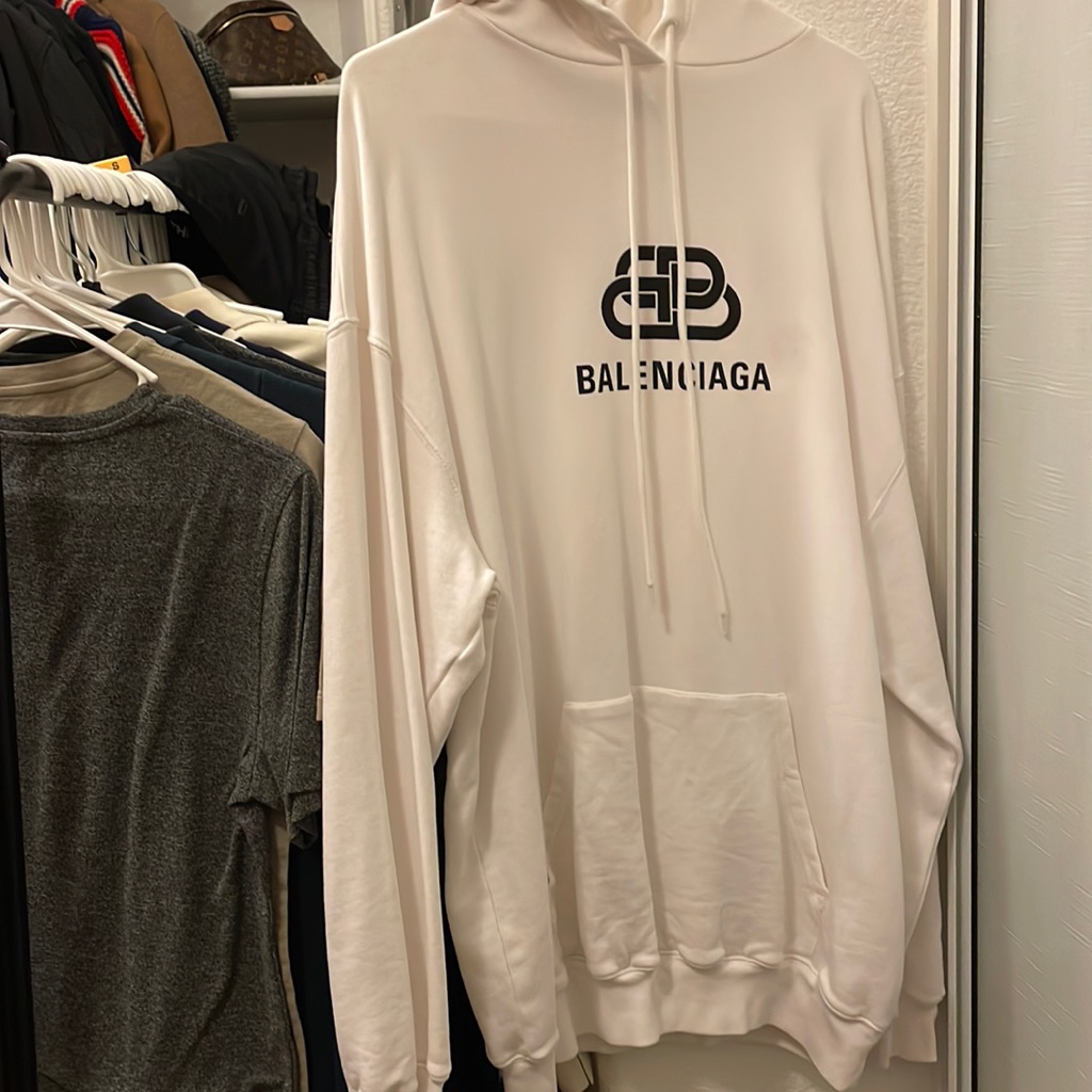 Women’s Balenciaga Oversized Hooded Sweater S